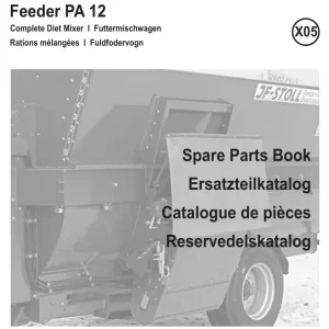 JF Stoll Pa12 Parts Manual