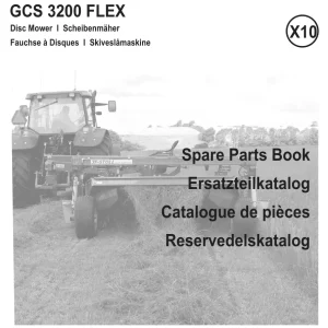 JF Stoll Gcs 3200 Fl Mower Parts Manual