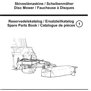 JF Stoll Gd 2400 Mower Parts Manual