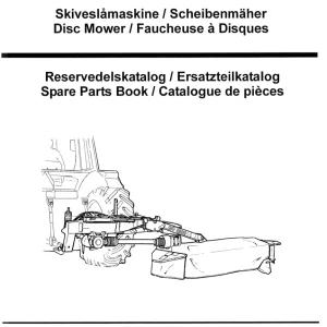 JF Stoll Gd 2800 Mower Parts Manual