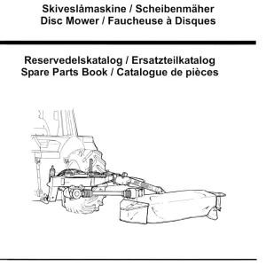 JF Stoll Gd 3200 Mower 2001 Parts Manual
