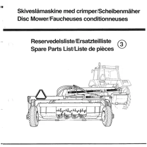 JF Stoll Gms 2800 3200 Hf Mower Parts Manual
