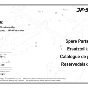 JF Stoll Gms 320 2006 2006 Parts Manual