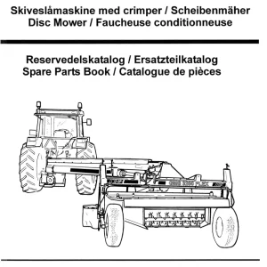 JF Stoll Gms 3200 Fl Mower Parts Manual