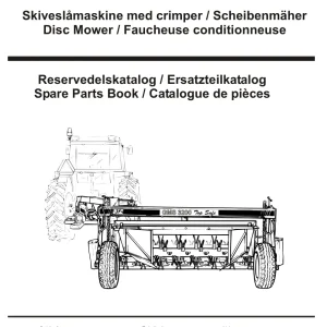 JF Stoll Gms 3200 Ts Mower Parts Manual