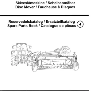 JF Stoll Gms 3600 Dx Mower Parts Manual