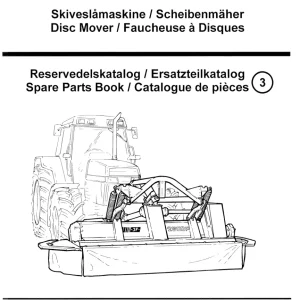JF Stoll Gx 2800 F Mower Parts Manual