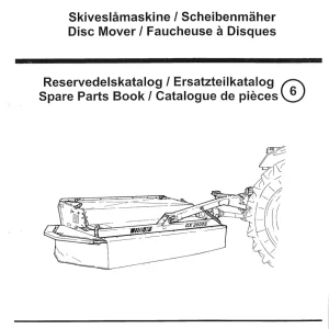 JF Stoll Gx 2800 S Mower Parts Manual