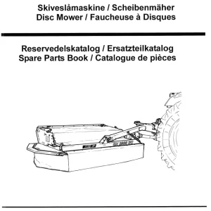 JF Stoll Gx 2800 Sc Mk2 Mower Parts Manual