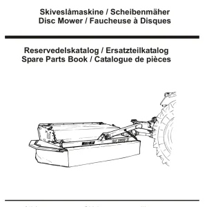 JF Stoll Gx 2800 Sm Mower Parts Manual