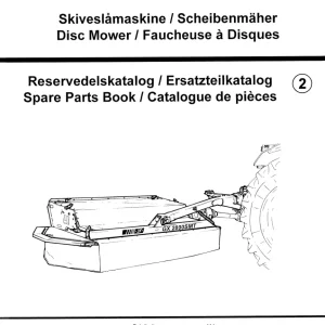 JF Stoll Gx 2800 Smt Mower Parts Manual