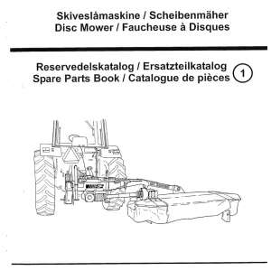 JF Stoll Gx 3200 Sb Mower Parts Manual