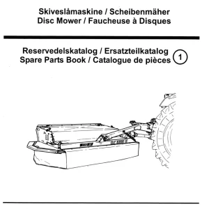 JF Stoll Gx 3200 Sm Mk2 Mower Parts Manual