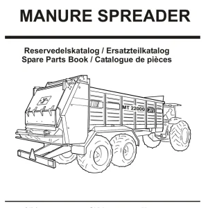 JF Stoll Mt 22000 Parts Manual