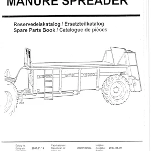JF Stoll Mts 12000 Parts Manual