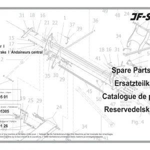 JF Stoll R 760 Parts Manual