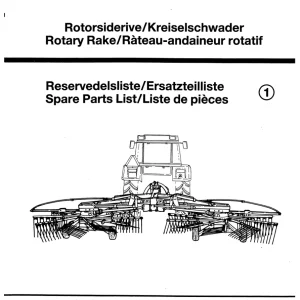 JF Stoll Rs 650X Parts Manual