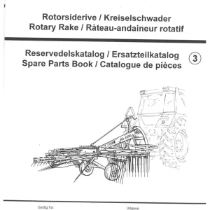 JF Stoll Rs420X Parts Manual