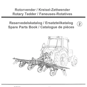 JF Stoll Rv 550 H Parts Manual