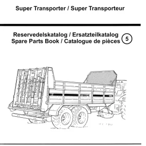 JF Stoll St 12000 40 Parts Manual