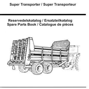 JF Stoll St 9500 Parts Manual