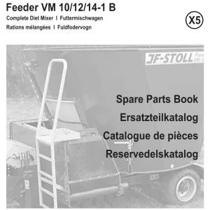 JF Stoll Vm 10 12 14 1B X5 Parts Manual