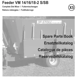 JF Stoll Vm 14 16 18 2 S Sb Parts Manual