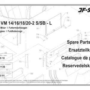 JF Stoll Vm 14 16 18 20 2S Sb L 2007 2007 Parts Manual