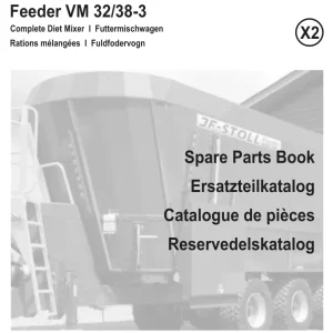 JF Stoll Vm 32 38 3 Parts Manual