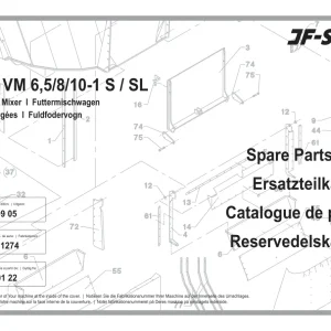 JF Stoll Vm 6.5 8 10 1S Parts Manual