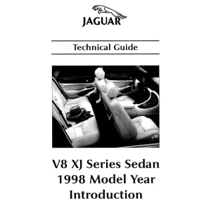 Jaguar V8 Xj 1998 1998 Service Manual