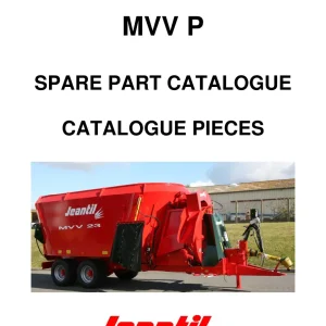 Jeantil Mvv P 23 Parts Manual