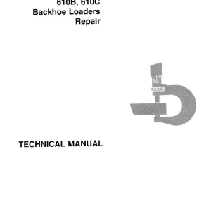 John Deere 610C Service Manual