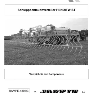 Joskin Penditwist 4395 3 Parts Manual