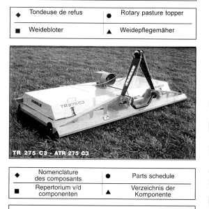 Joskin Tr275 Atr275 Parts Manual