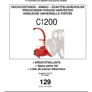 Kemper C1200 Parts Manual