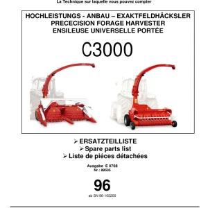 Kemper C3000 Parts Manual