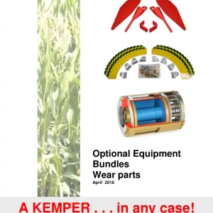 Kemper Optional Bundles 2016 Operators Manual
