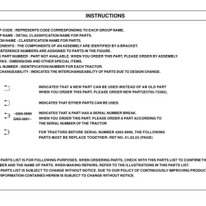 Kioti Ck20 Parts Manual