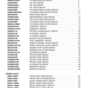 Kioti Dk451 Parts Manual