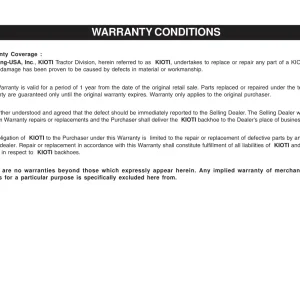 Kioti Kb2475 Parts Manual