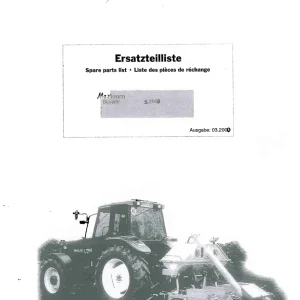 Kleine Franz Maxicorn S 2000 2000 Parts Manual