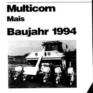 Kleine Franz Multicorn Mais 1994 Parts Manual