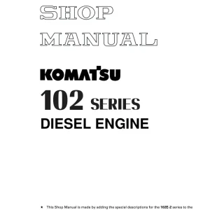 Komatsu 102 Service Manual
