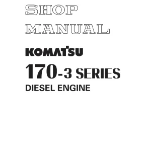 Komatsu Qsk23 170 3 Service Manual