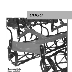 Kongskilde Cdgc Parts Manual