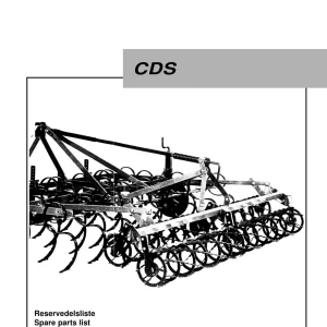 Kongskilde Cds Parts Manual