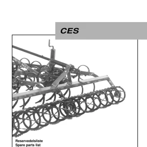 Kongskilde Ces Parts Manual