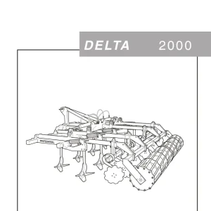 Kongskilde Delta 2000 2000 Parts Manual