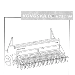 Kongskilde Ncs 2100 Parts Manual